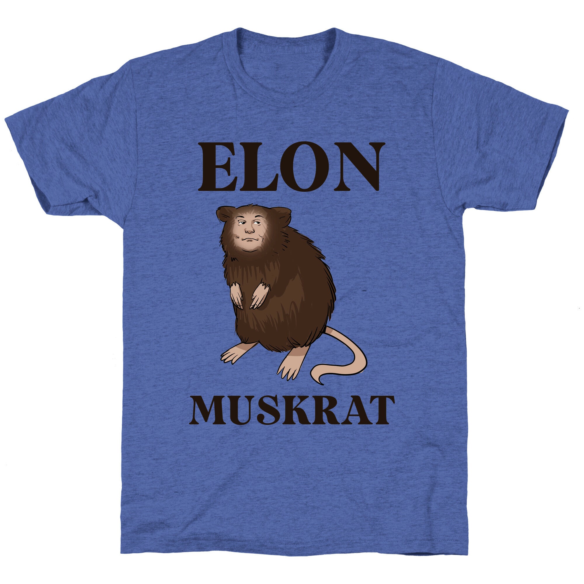 Elon Muskrat Unisex Triblend Tee